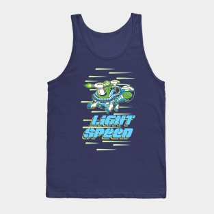 Space Turtle Tank Top